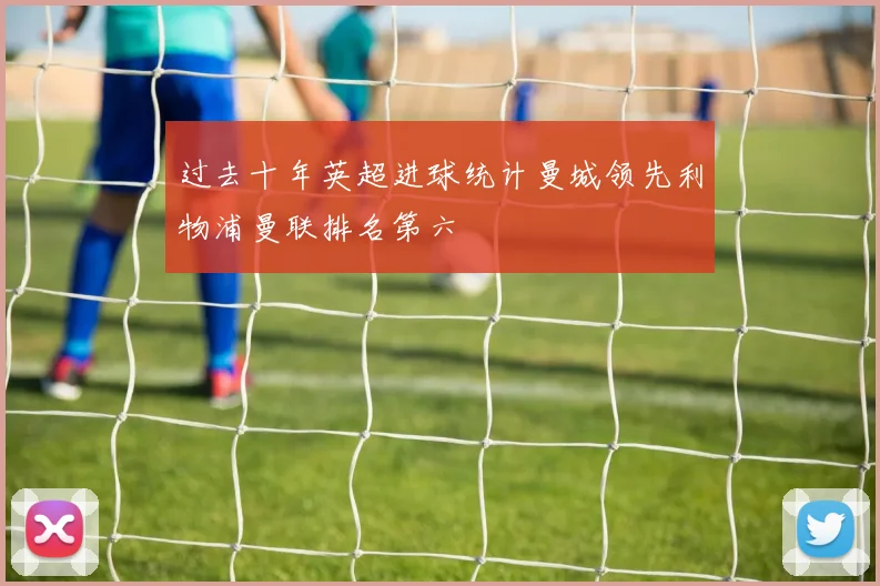 过去十年英超进球统计曼城领先利物浦曼联排名第六